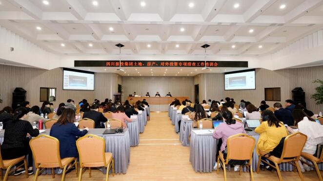 集团召开土地、房产、对外投资专项清查工作培训会